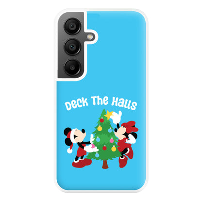 Deck The Halls Phone Case for Galaxy A55