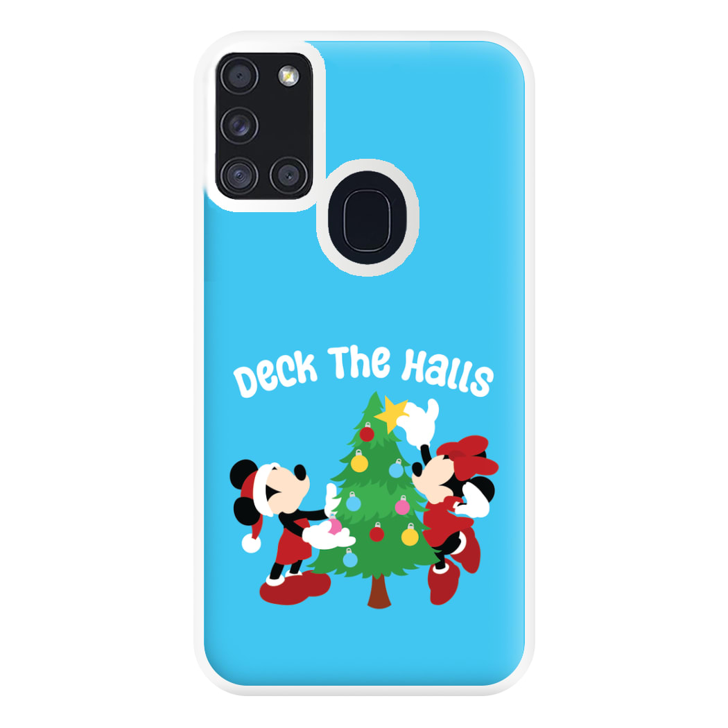 Deck The Halls Phone Case for Galaxy A21s