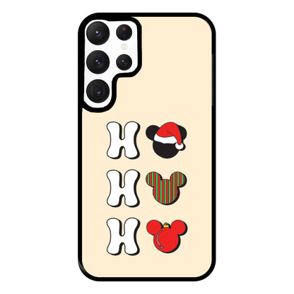 Ho Ho Ho Mickey Phone Case for Galaxy S22 Ultra