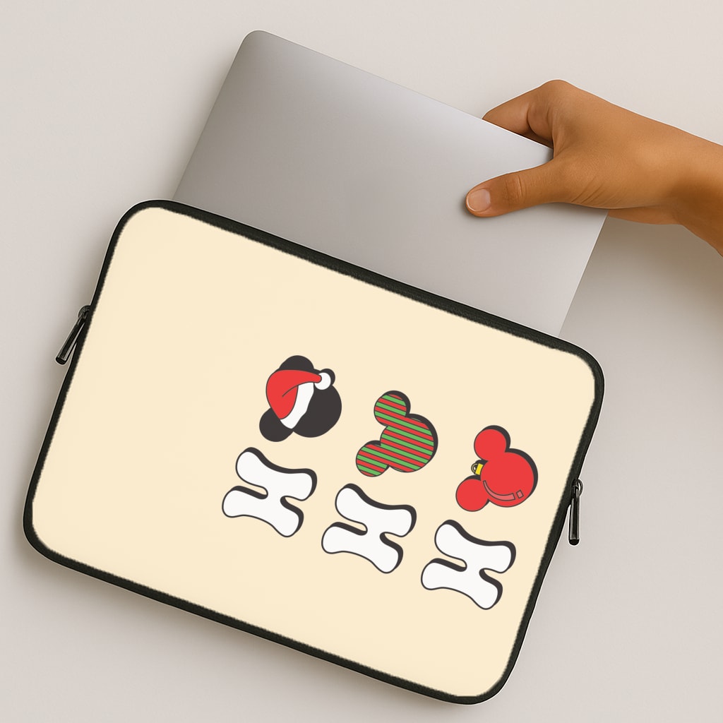 Ho Ho Ho Mickey MacBook Case