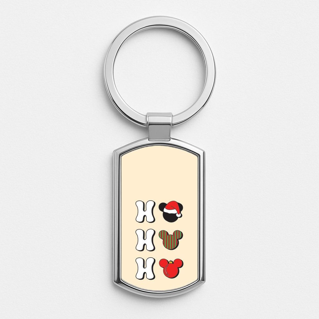 Ho Ho Ho Mickey Luxury Keyring