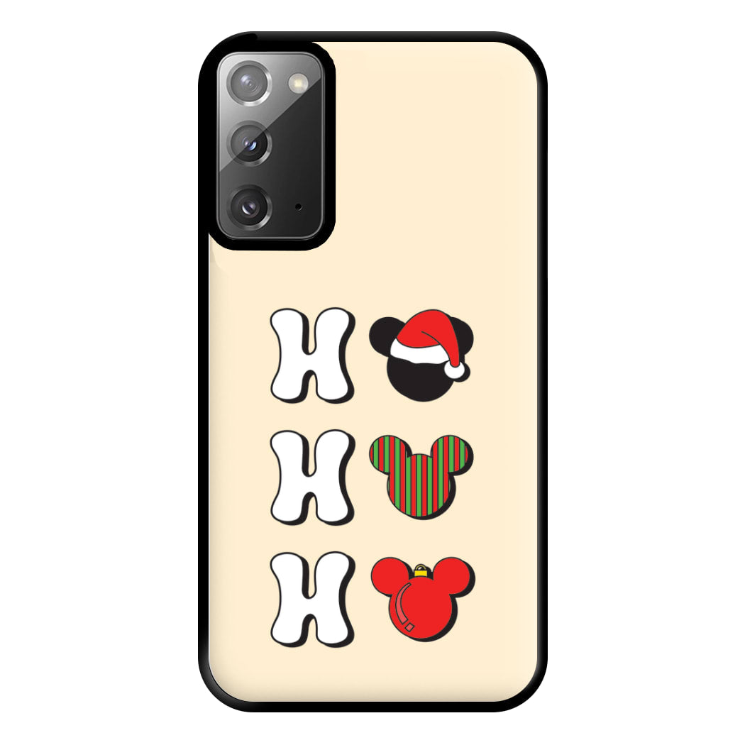 Ho Ho Ho Mickey Phone Case for Galaxy Note 20 Ultra