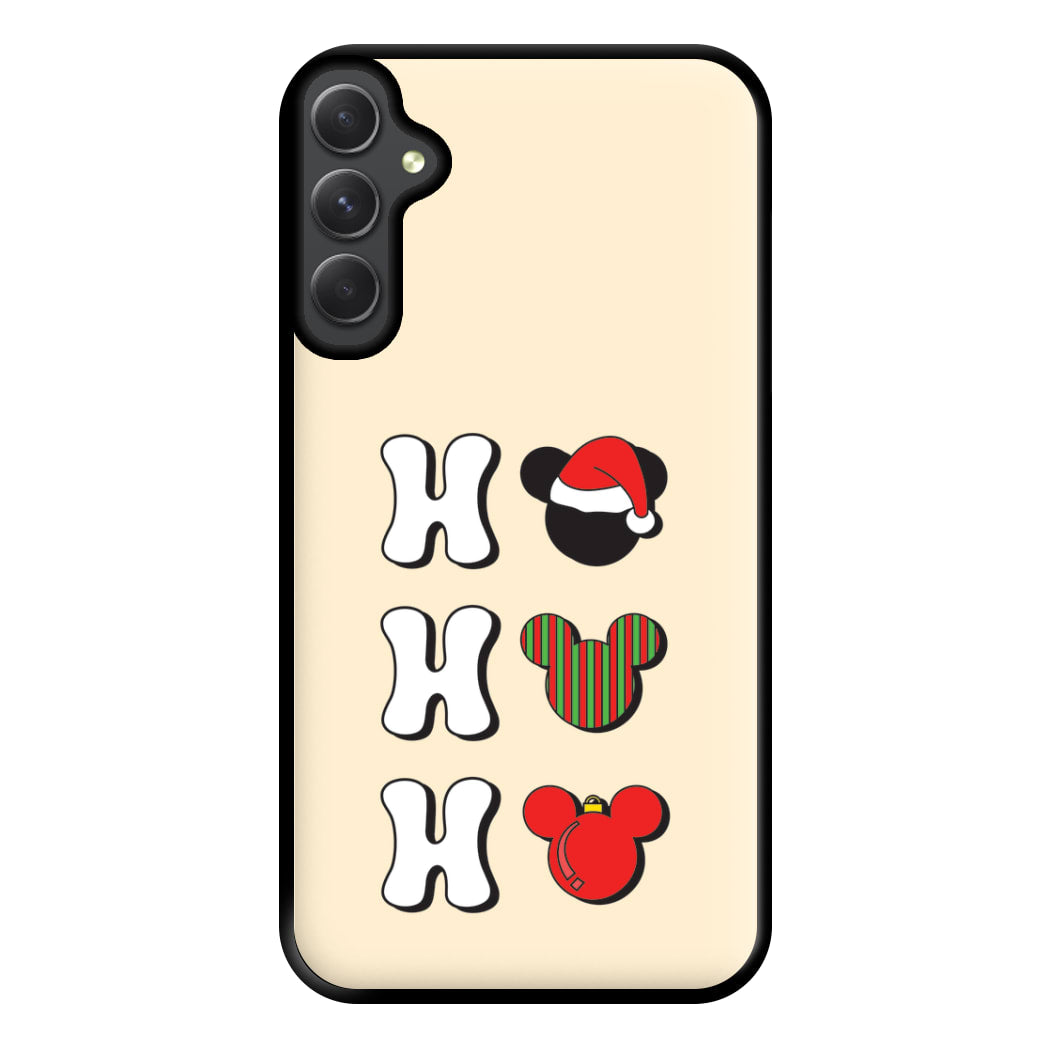 Ho Ho Ho Mickey Phone Case for Galaxy A34