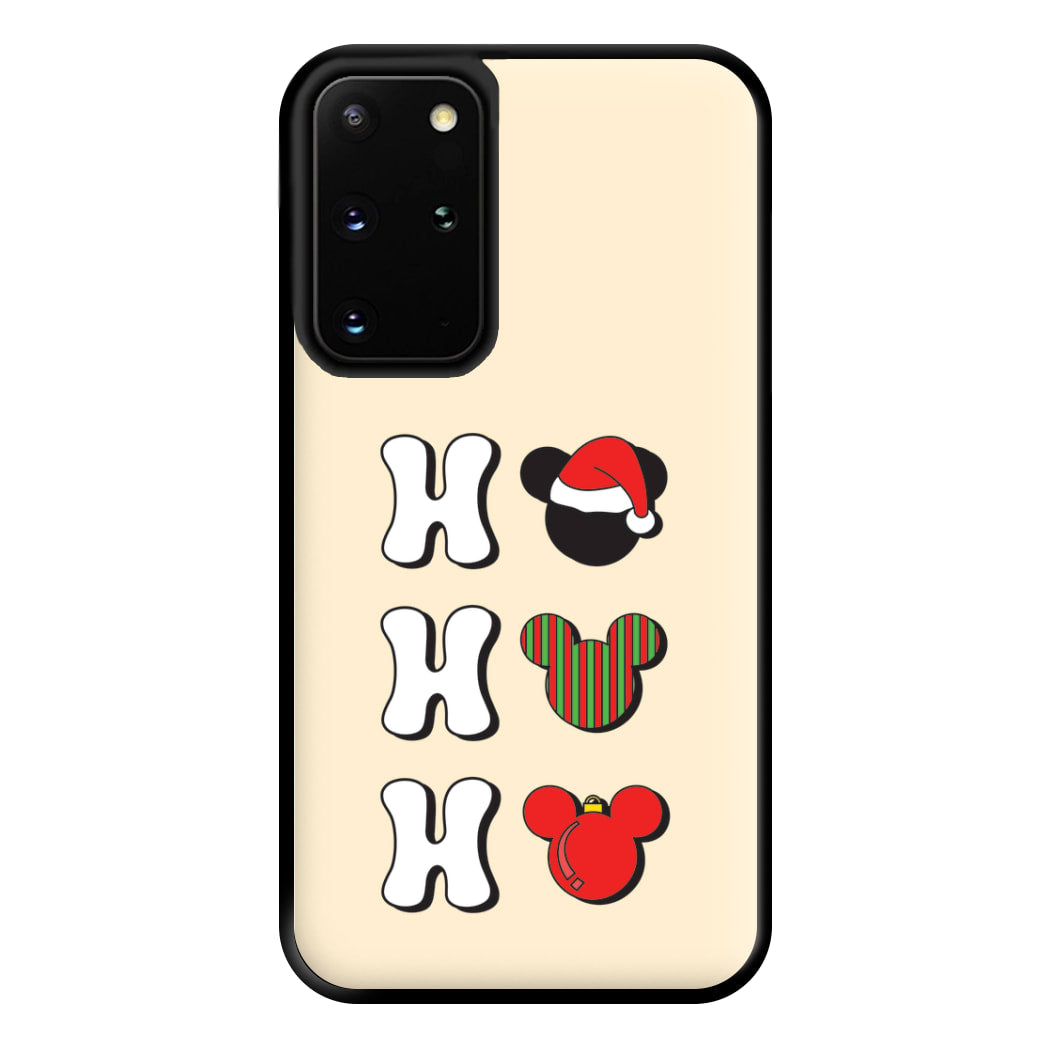 Ho Ho Ho Mickey Phone Case for Galaxy S20 Plus