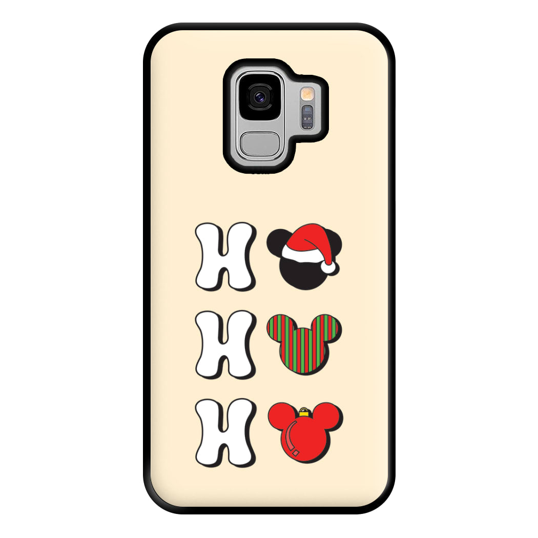 Ho Ho Ho Mickey Phone Case for Galaxy S9 Plus