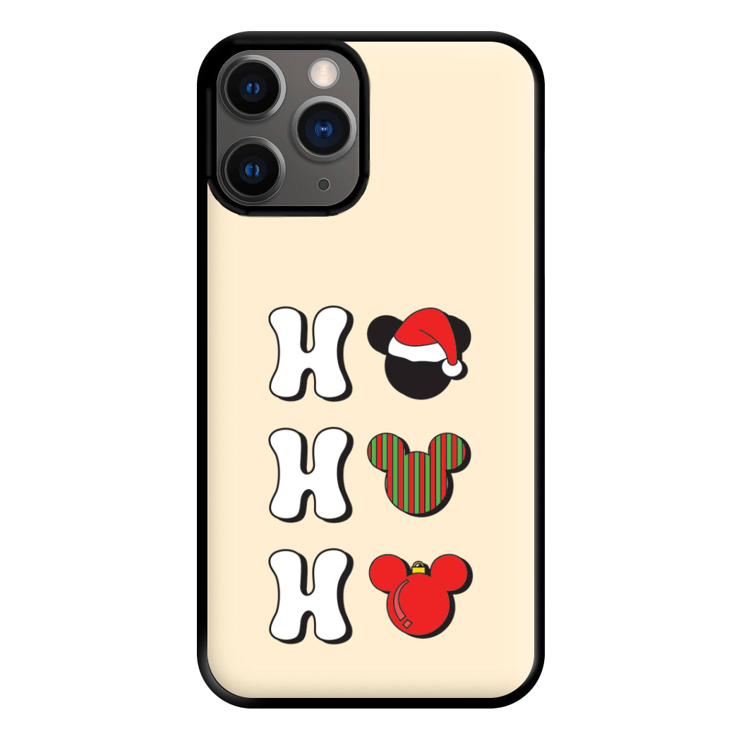 Ho Ho Ho Mickey Phone Case for iPhone 12 Pro Max