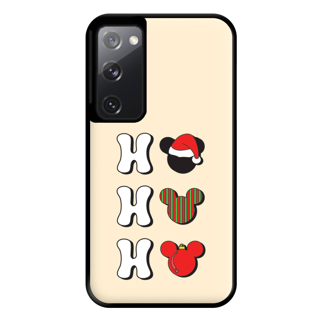 Ho Ho Ho Mickey Phone Case for Galaxy S20FE