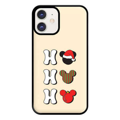 Ho Ho Ho Mickey Phone Case for iPhone 12 / 12 Pro