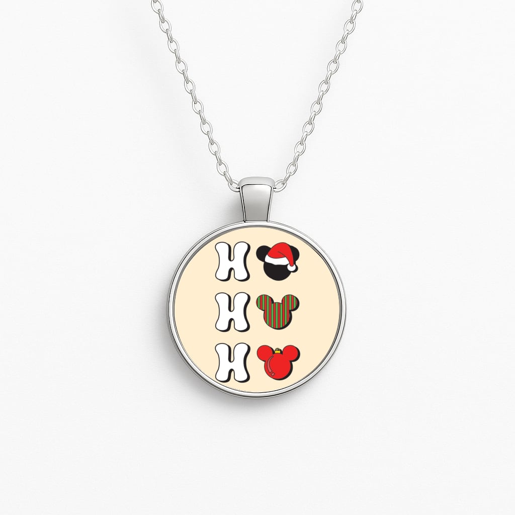 Ho Ho Ho Mickey Necklace