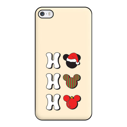 Ho Ho Ho Mickey Phone Case for iPhone 5 / 5s / SE 2016