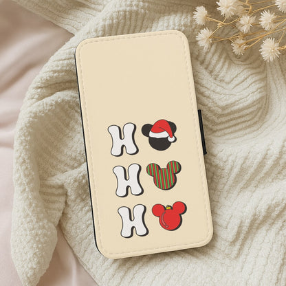 Ho Ho Ho Mickey Wallet Phone Case