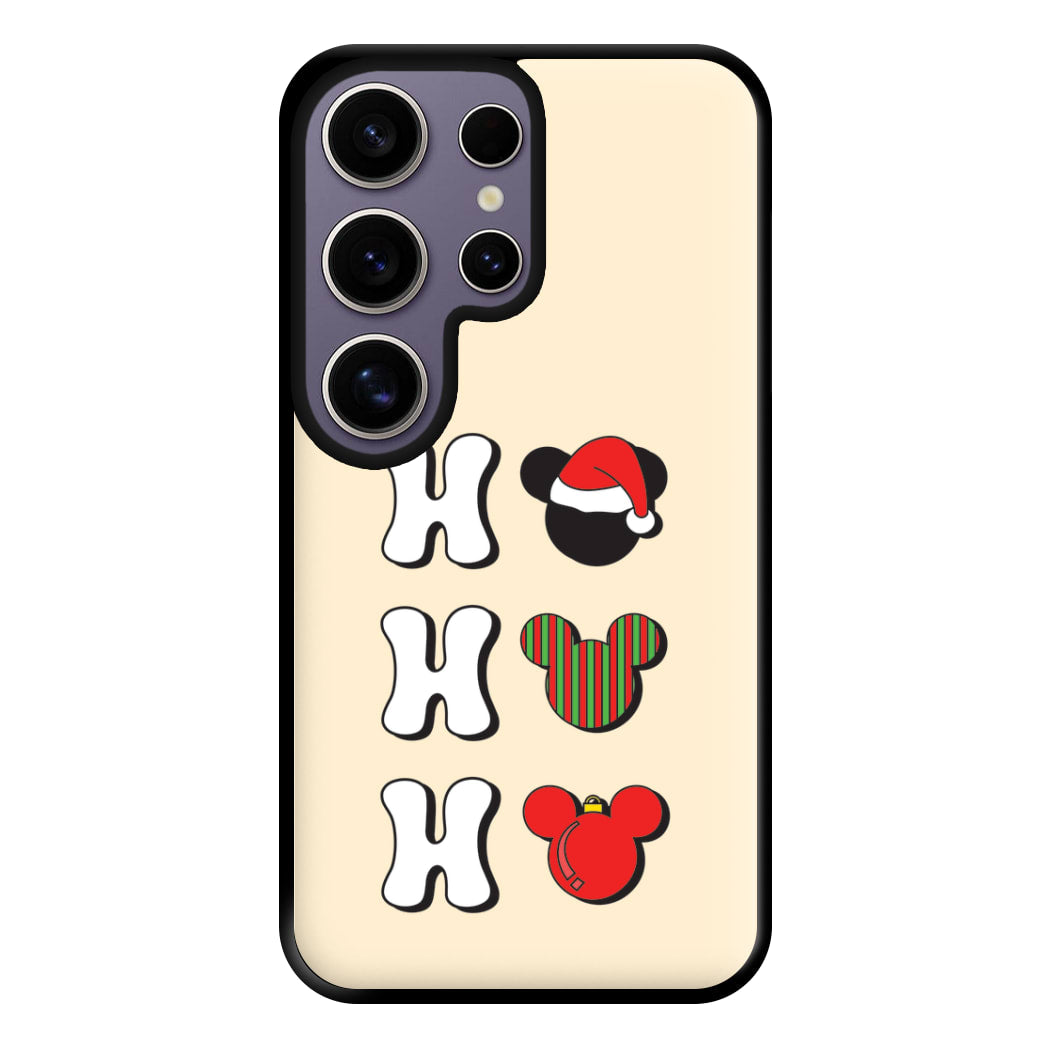 Ho Ho Ho Mickey Phone Case for Galaxy S25 Ultra