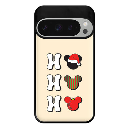 Ho Ho Ho Mickey Phone Case for Google Pixel 9 Pro XL