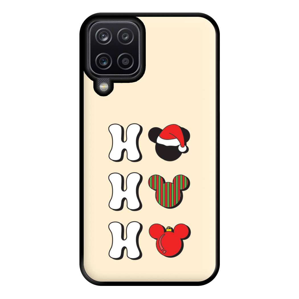 Ho Ho Ho Mickey Phone Case for Galaxy A12