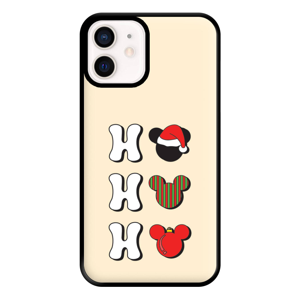 Ho Ho Ho Mickey Phone Case for iPhone 13 Mini