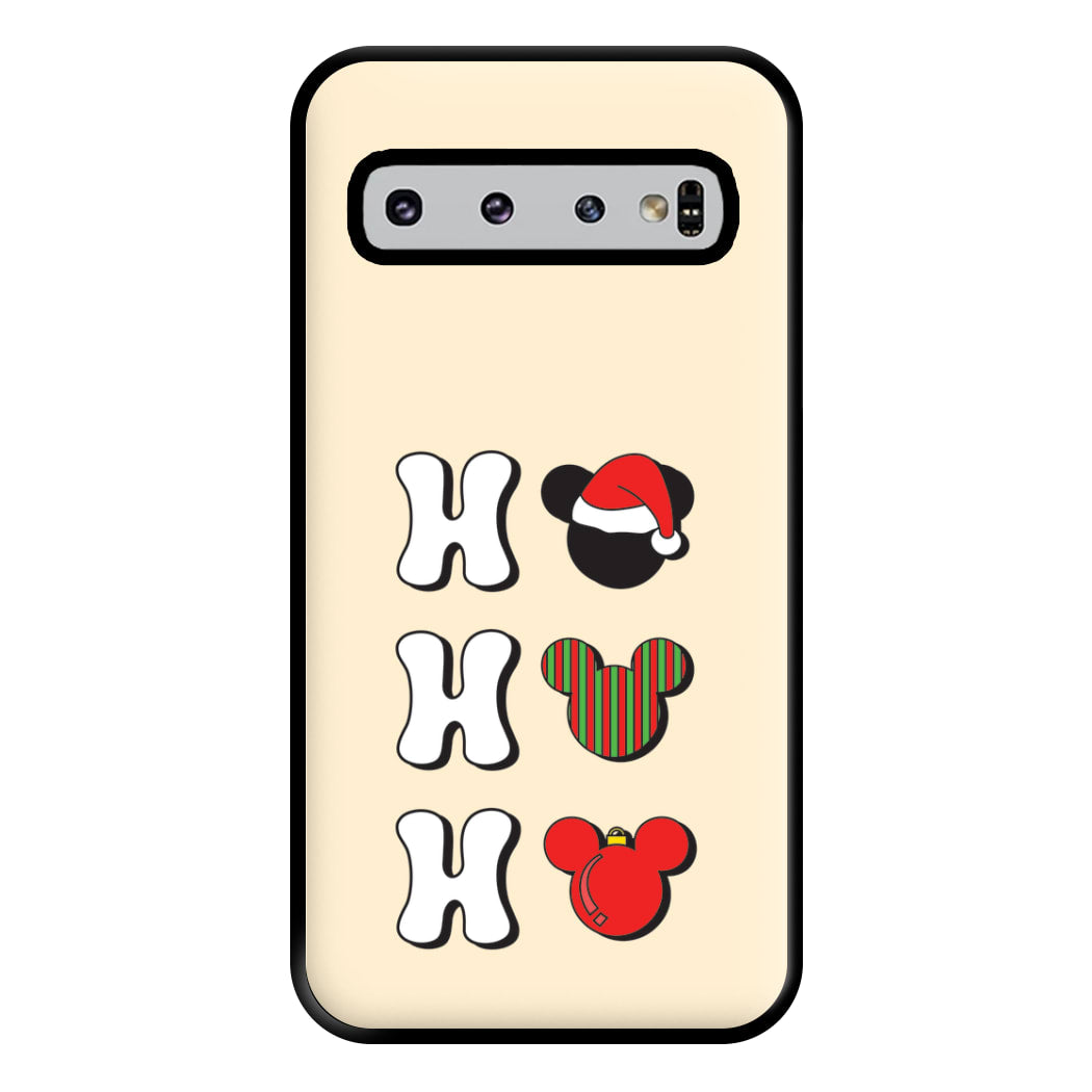 Ho Ho Ho Mickey Phone Case for Galaxy S10 Plus