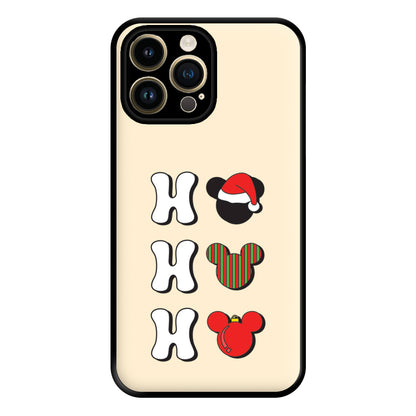 Ho Ho Ho Mickey Phone Case for iPhone 14 Pro Max