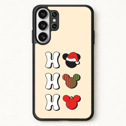 Ho Ho Ho Mickey Phone Case for Galaxy S26 Ultra