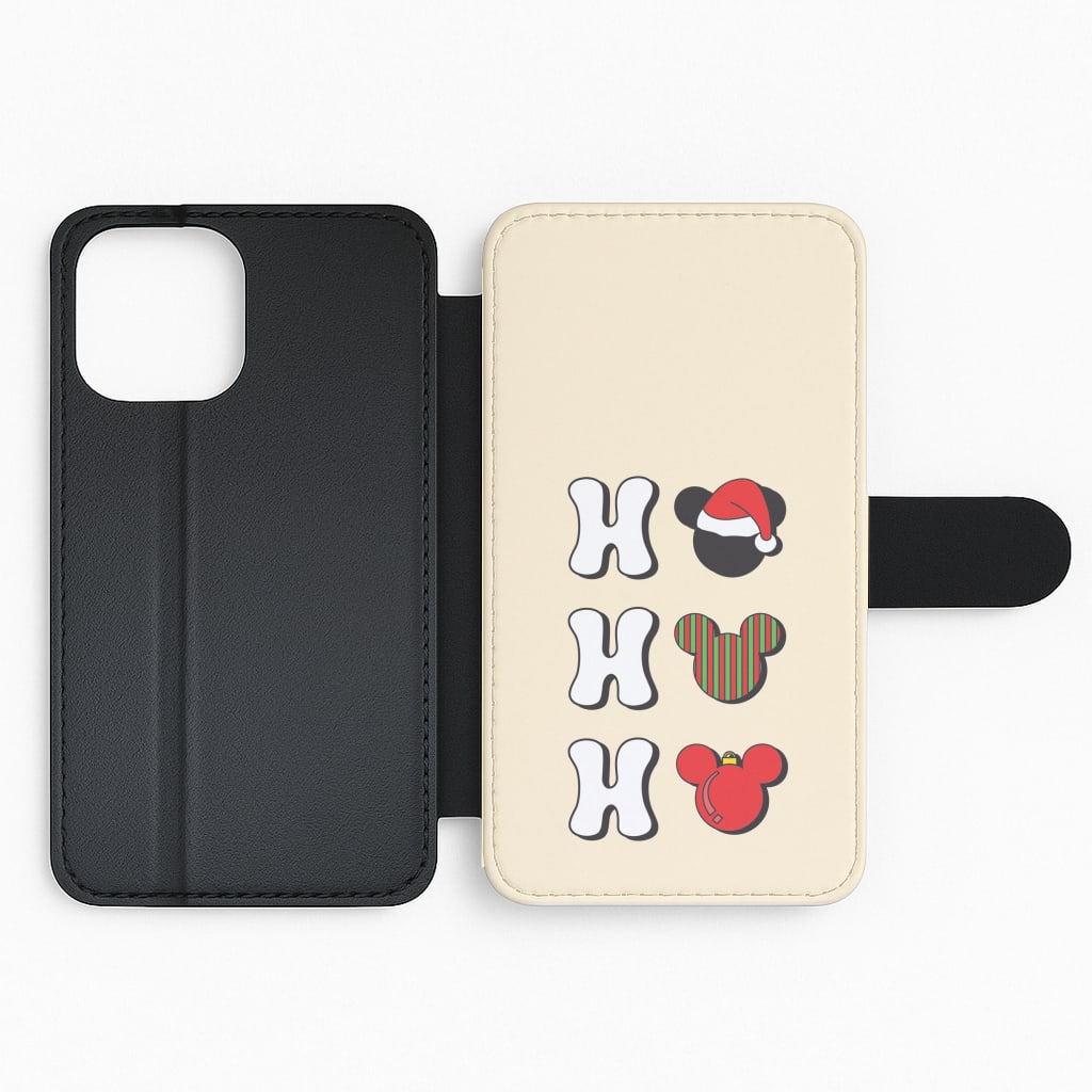 Ho Ho Ho Mickey Flip Phone Case