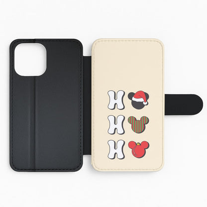 Ho Ho Ho Mickey Flip Phone Case