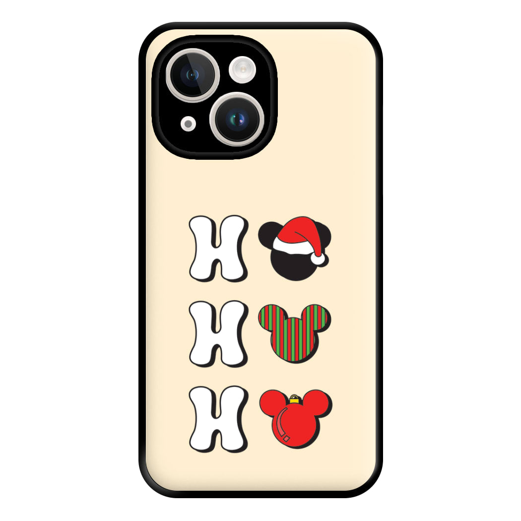 Ho Ho Ho Mickey Phone Case for iPhone 14 Plus