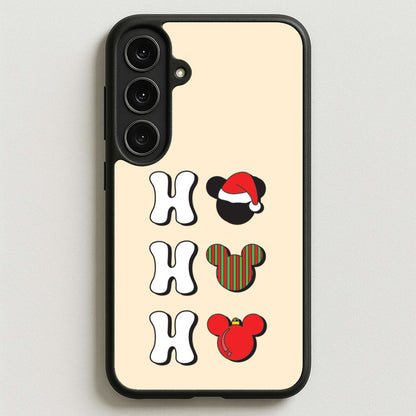 Ho Ho Ho Mickey Phone Case for Galaxy S25FE