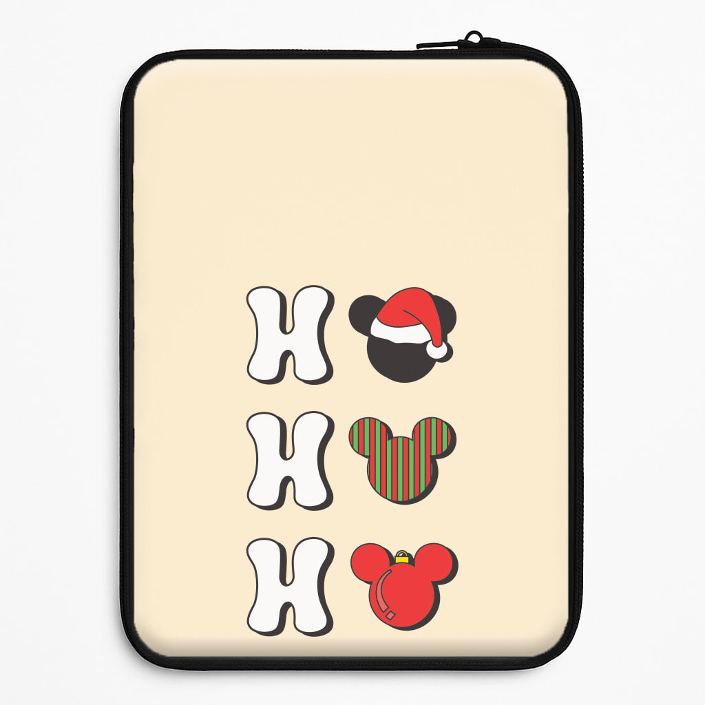 Ho Ho Ho Mickey Laptop Sleeve