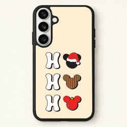 Ho Ho Ho Mickey Phone Case for Galaxy S26 Plus