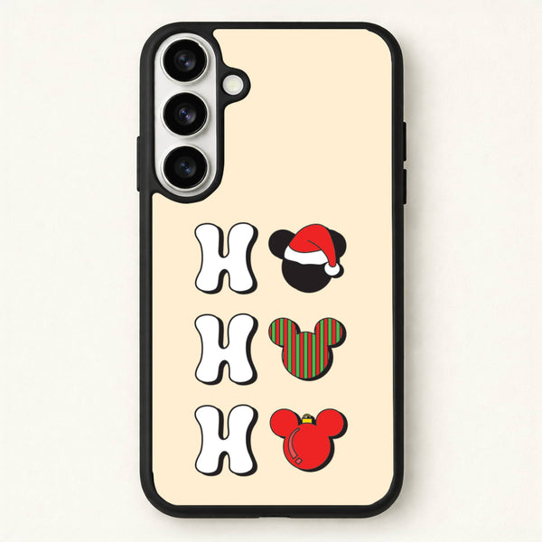 Ho Ho Ho Mickey Phone Case for Galaxy S26 Plus