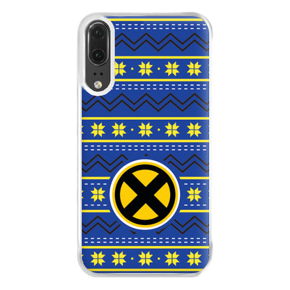 X Christmas Pattern Phone Case for Huawei P20