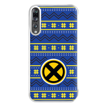 X Christmas Pattern Phone Case for Huawei P20 Pro