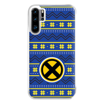 X Christmas Pattern Phone Case for Huawei P30 Pro