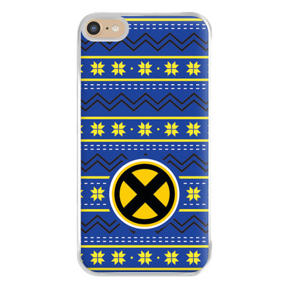 X Christmas Pattern Phone Case for iPhone 6 Plus / 7 Plus / 8 Plus