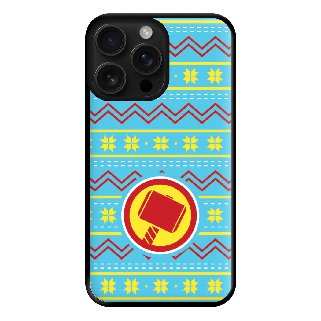 Hammer Christmas Pattern Phone Case