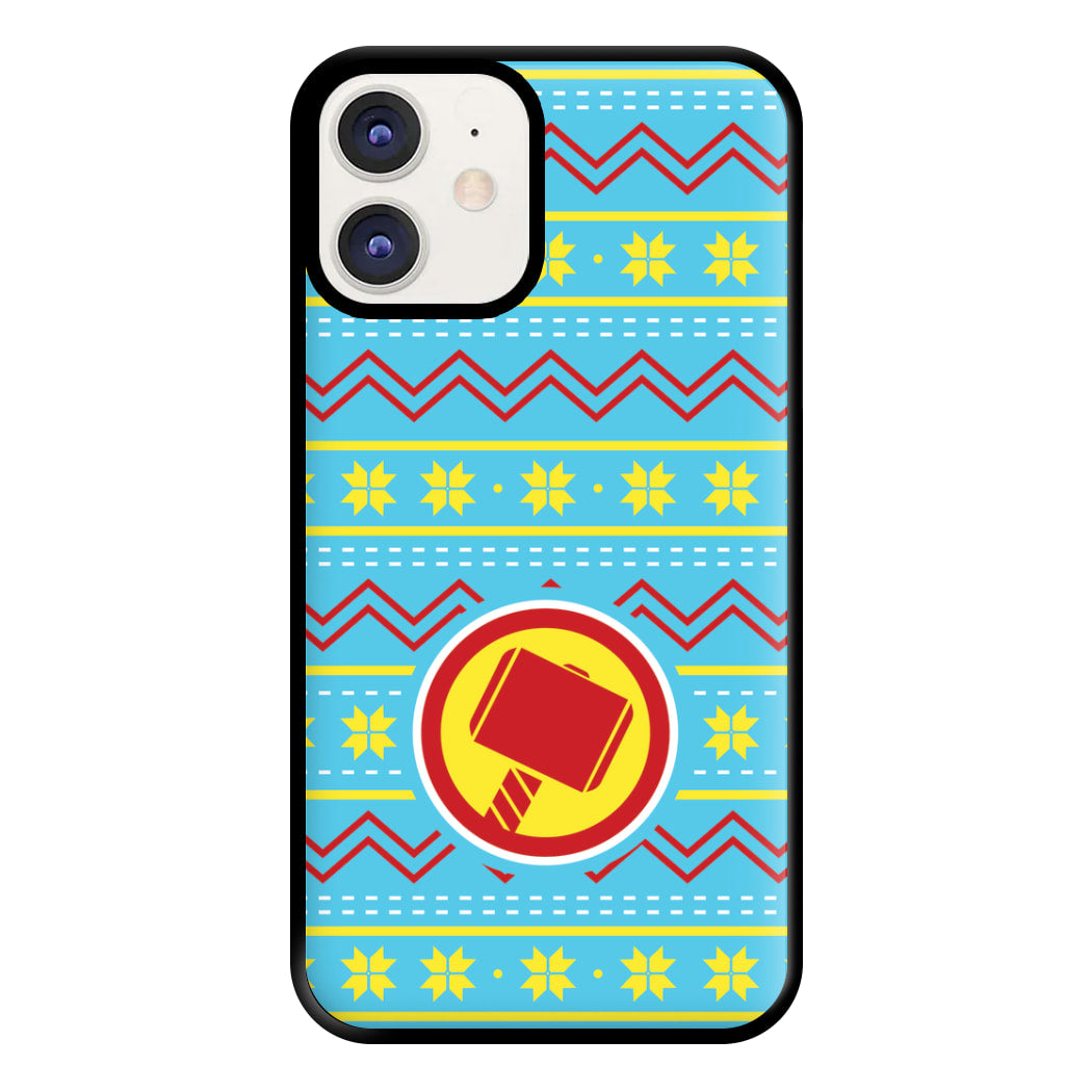 Hammer Christmas Pattern Phone Case for iPhone 11