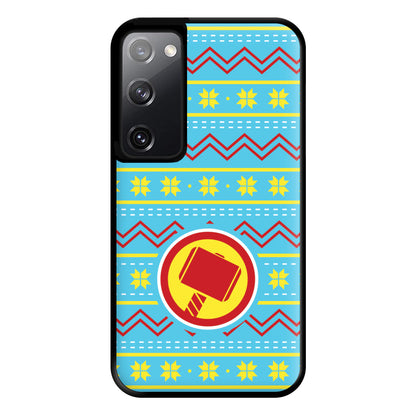 Hammer Christmas Pattern Phone Case for Galaxy S20