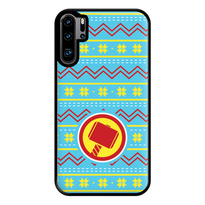 Hammer Christmas Pattern Phone Case for Huawei P30 Pro