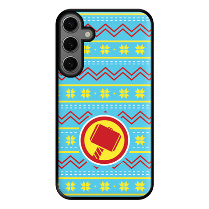 Hammer Christmas Pattern Phone Case for Galaxy S23FE