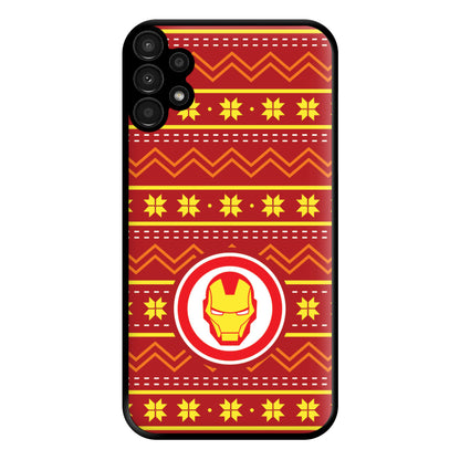 Iron Christmas Pattern Phone Case for Galaxy A13