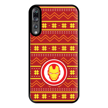 Iron Christmas Pattern Phone Case for Huawei P20 Pro