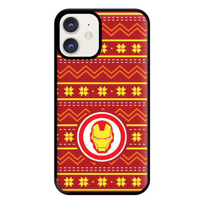 Iron Christmas Pattern Phone Case for iPhone 11