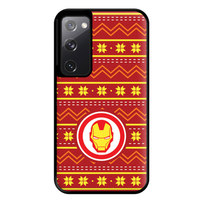 Iron Christmas Pattern Phone Case for Galaxy S20FE