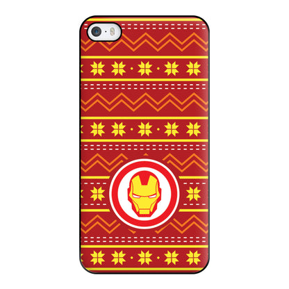 Iron Christmas Pattern Phone Case for iPhone 5 / 5s / SE 2016