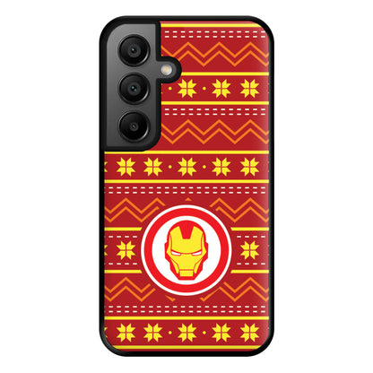 Iron Christmas Pattern Phone Case for Google Pixel 8