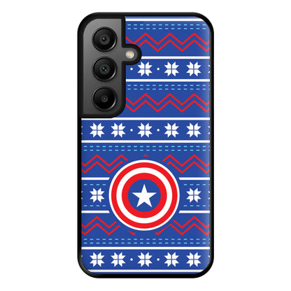 Captain Christmas Pattern Phone Case for Google Pixel 8