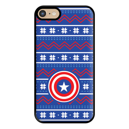 Captain Christmas Pattern Phone Case for iPhone 6 / 7 / 8 / SE