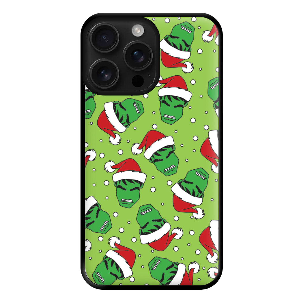 Green Christmas Pattern Phone Case