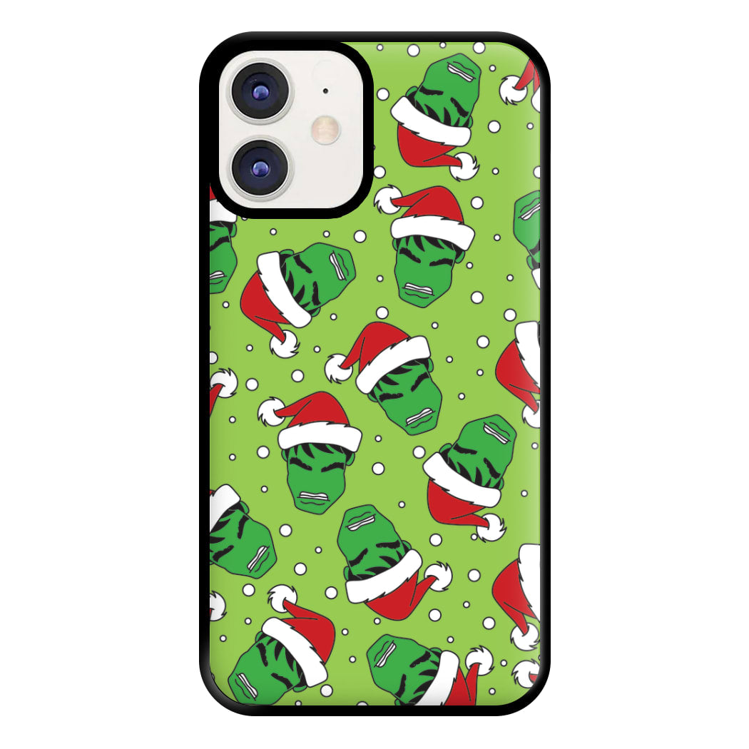 Green Christmas Pattern Phone Case for iPhone 11