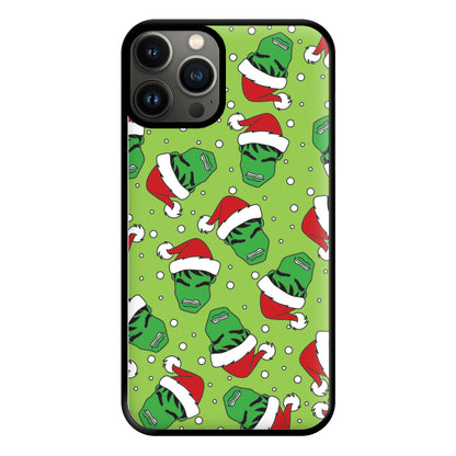 Green Christmas Pattern Phone Case for iPhone 11 Pro Max