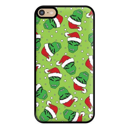 Green Christmas Pattern Phone Case for iPhone 6 Plus / 7 Plus / 8 Plus